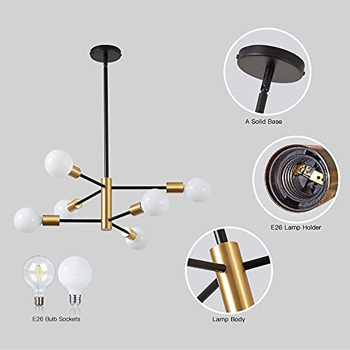 Modern Sputnik Chandelier