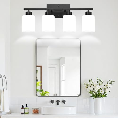 4 Light Bathroom Vanity Light Fixture