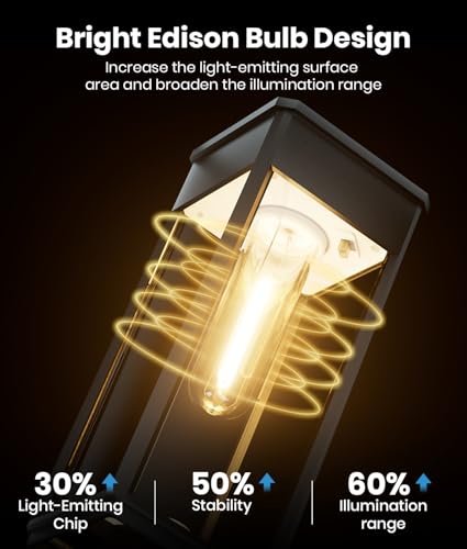 Solar Pathway Lights Outdoor (12 Count)