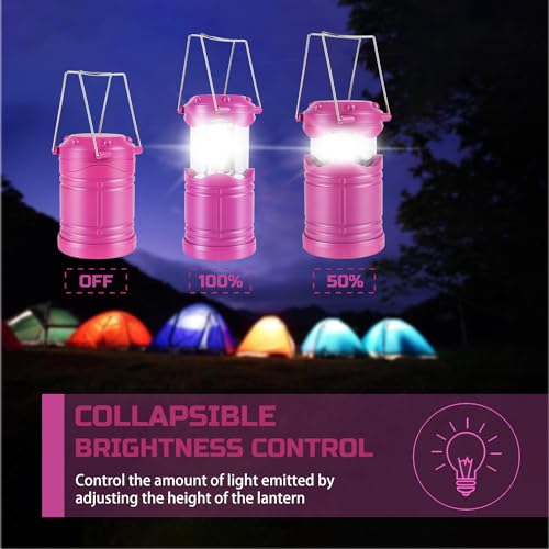 LED Camping Lantern (4 Count)