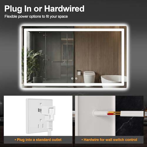 LED Bathroom Mirror with Lights