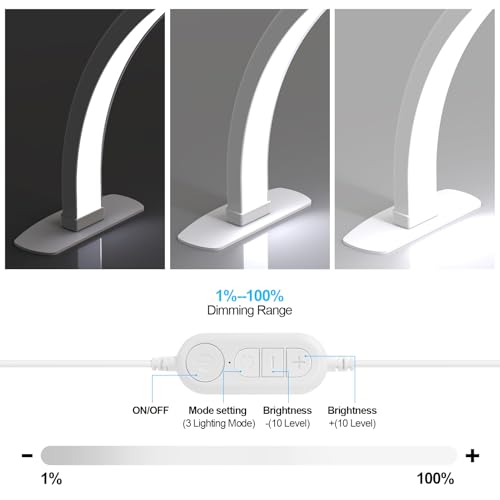 Foldable Large Half Moon LED Light