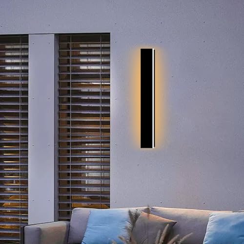 24 Inch Modern Outdoor Wall Light 2700