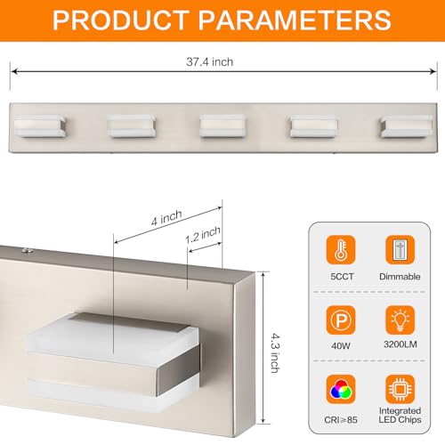 Bathroom Brushed Nickel Bathroom Light Fixture