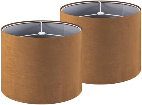13" Drum Lamp Shade Set of 2 (2 Count)