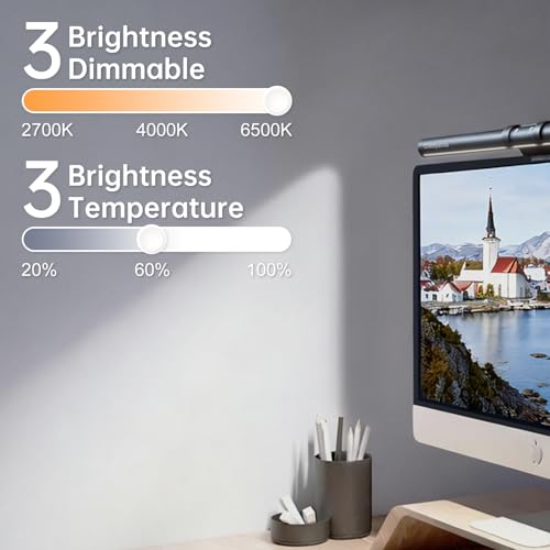 Monitor Light Bar with Motion Sensor