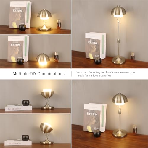 Modern Table Lamp Cordless Portable Desk Lamp
