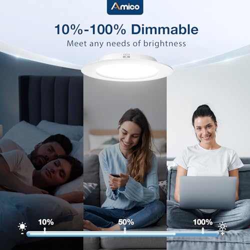 24 Pack 5 6 inch LED Recessed Lighting (24 Count)