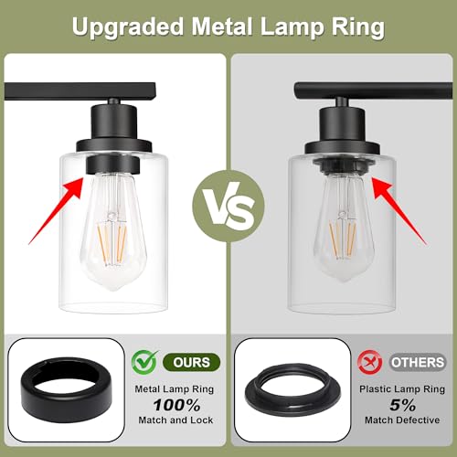 Modern Bathroom Light Fixtures (4 Count)