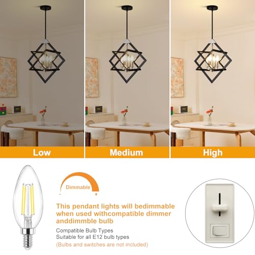 18" Modern Chandelier for Dining Room