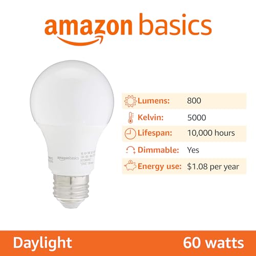A19 LED Light Bulbs (6 Count)