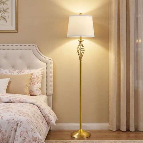 Floor Lamps for Living Room (Gold)
