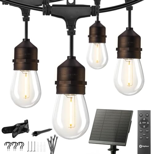 55FT Solar String Lights Outdoor