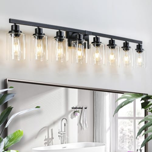 8 Light Bathroom Vanity Lights Over Mirror