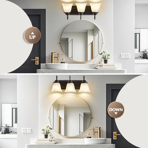 Bathroom Light Fixtures Over Mirror