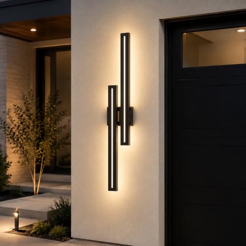 39 Inch Aluminum LED Outdoor Wall Lights 3000K
