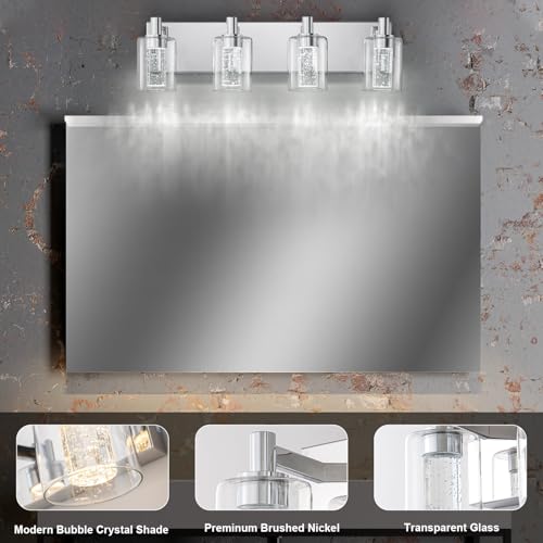 Vanity Light with 3 Color Modes (4 Count)