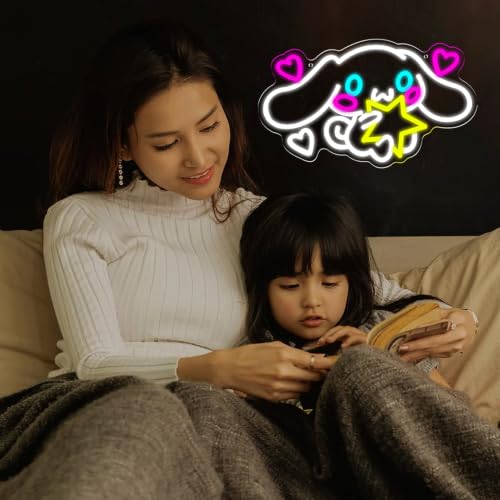 Anime Theme Cartoon LED Neon Sign for Wall Decor (Cinnamoro)