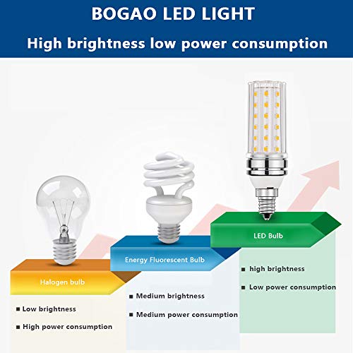 E12 LED Bulb 12W Warm White 3000K LED Bulbs (4 Count)