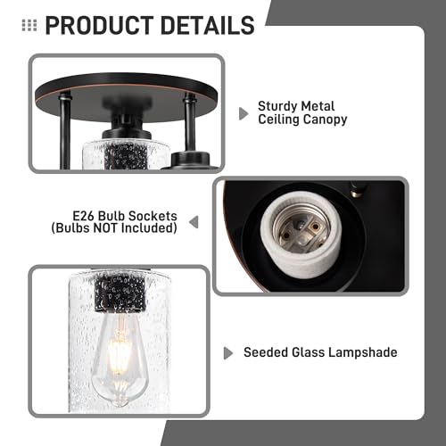 Semi Flush Mount Ceiling Light