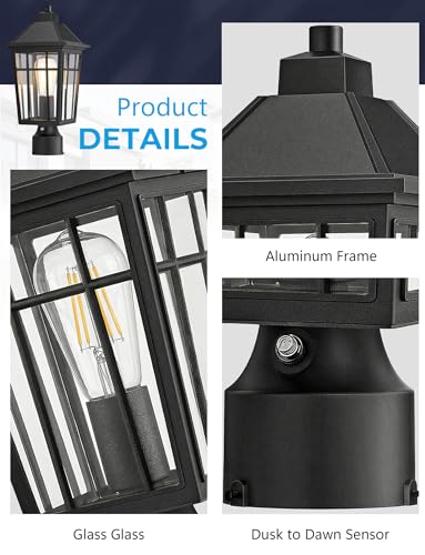 Outdoor Post Lights 15''