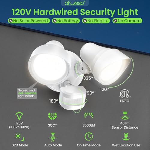 Motion Sensor Outdoor Lights