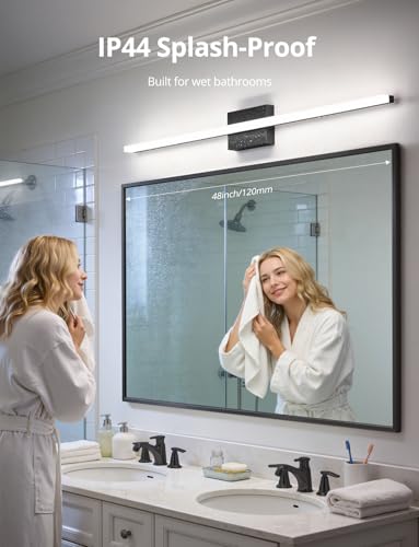 Bathroom Vanity Light Fixtures Above Mirror