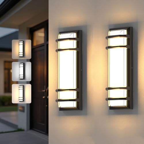 2Pack Outdoor Wall Lights 16 Inch