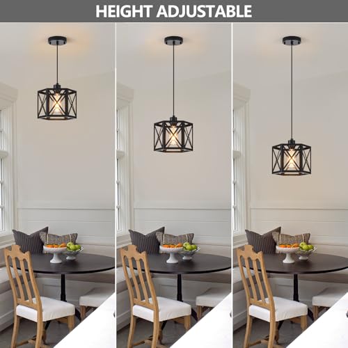 2 Pack Farmhouse Pendant Lights (2 Count)