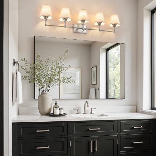 Brushed Nickel Bathroom Vanity Light (Brushed Nickel / 5 LIGHT)