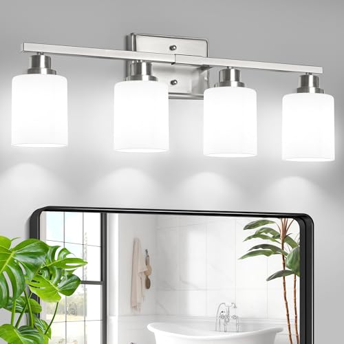 4 Light Bathroom Light Fixtures