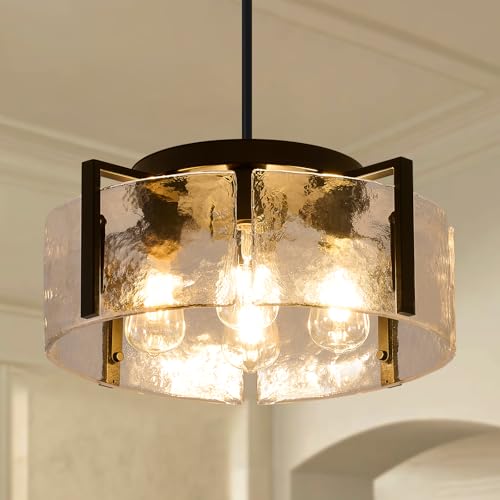Black Chandelier for Dining Room Light Fixture