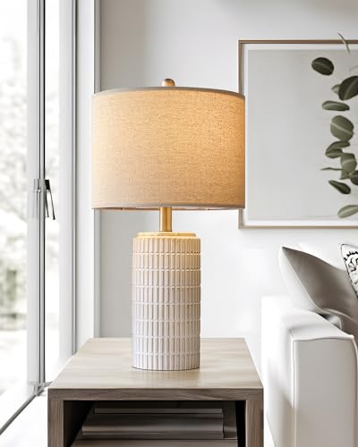 23'' Bedside Table Lamp for Bedroom Nightstands