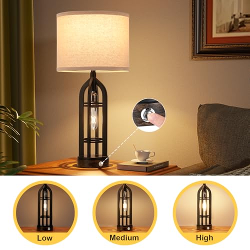 Table Lamps for Living Room (2 Count)