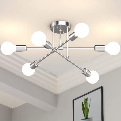Modern Sputnik Chandelier Ceiling Light Fixtures