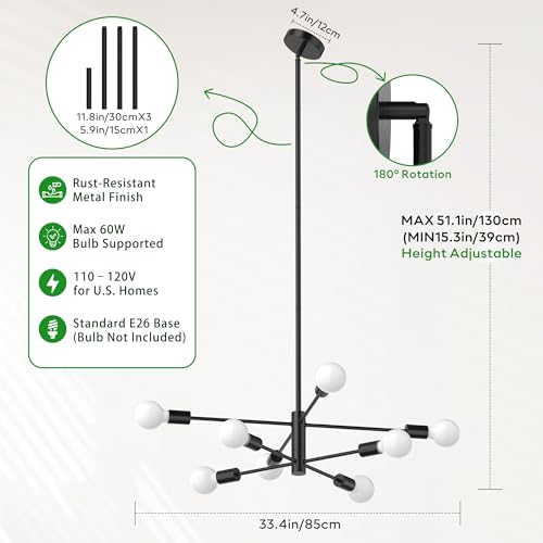 Sputnik Chandelier 8