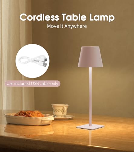 3 Pack Cordless Table Lamp