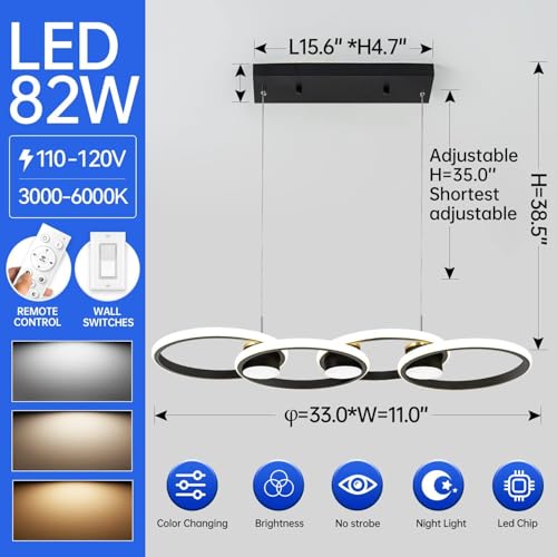 Modern LED Chandelier Light