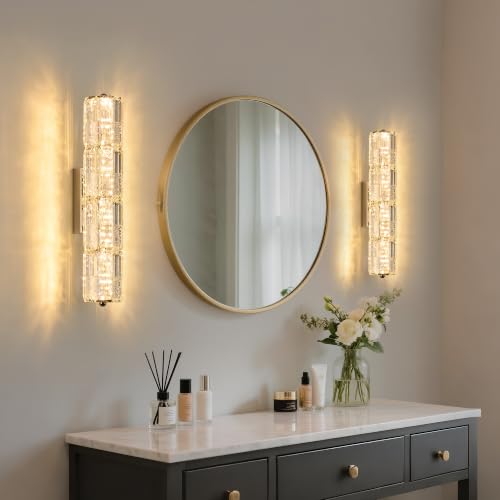 LED Crystal Wall Sconces