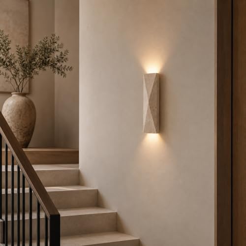 Travertine Wall Sconce