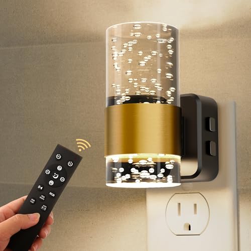 Night Light Dimmable Night Lights Plug into Wall Remote Control