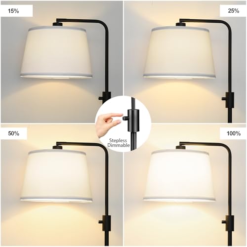 Upgraded】 Dimmable Floor Lamp