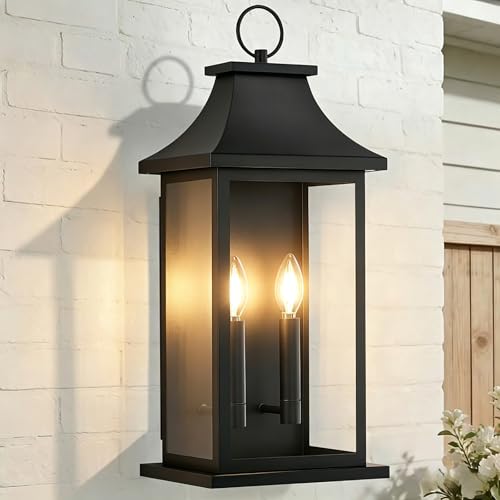 1 Pack 22'' Outdoor Lights for House