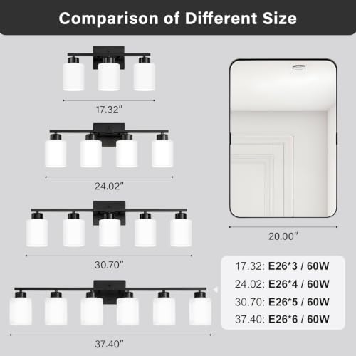 Black Bathroom Light Fixtures Vanity Lights Over Mirror