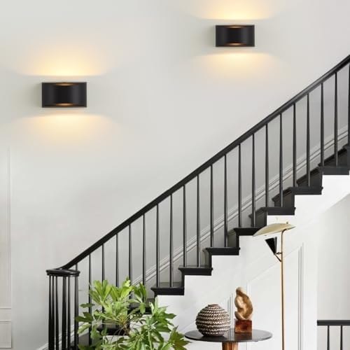 Black Modern LED Wall Sconces