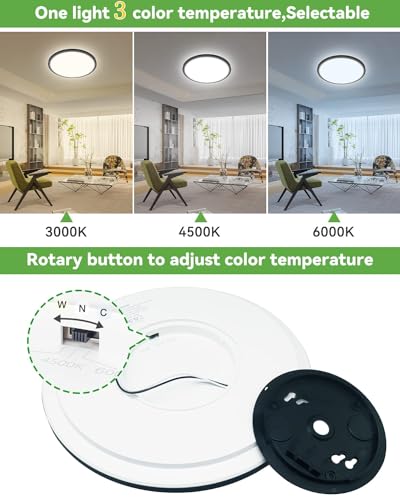 8Pack 12 Inch LED Ceiling Light Flush Mount (8 Count)