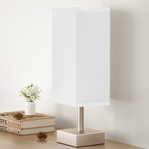 Antique White Small Bedside Lamp for Bedroom