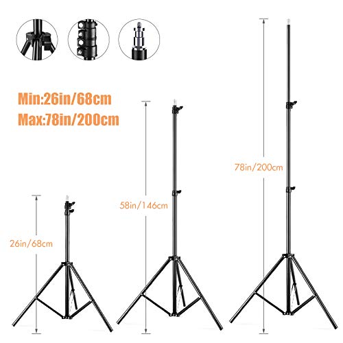 Softbox Photography Lighting Kit Professional Studio Equipment with 20"x28" Softbox