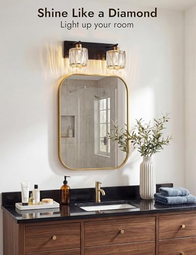 Crystal Vanity Lights for Bathrooms