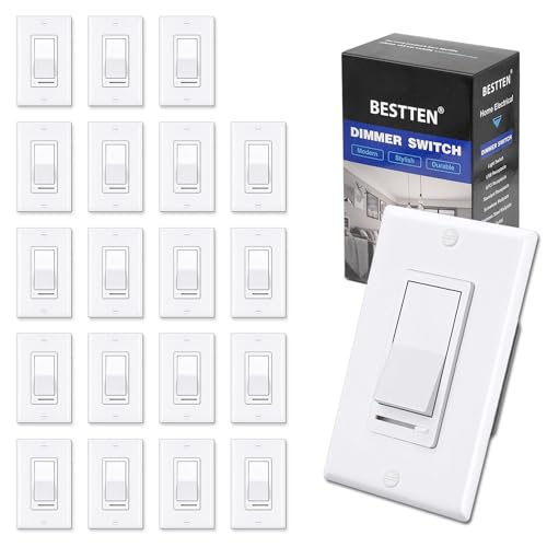 20 Bulk Dimmer Light Switch (20 Count)